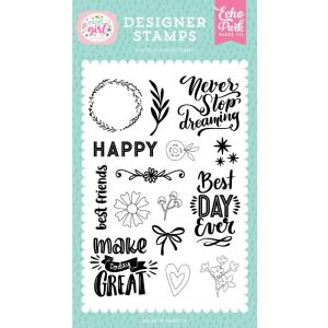 Never Stop Dreaming Stamp Set All About A Girl Outlet Best Pices