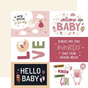 Papel 6x4 Journaling Cards Special Delivery Baby Girl Sale Explore