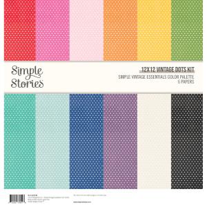 Vintage Dots Kit Simple Vintage Essentials Color Palette Best Place