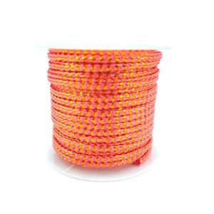 cordon poliester con hilo dorado 10 mt New Online