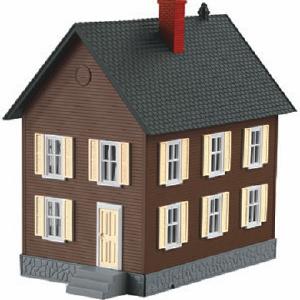 MTH O Gauge Model Trains 30-9044 Brown Row House #1 Clearance Cheap Real