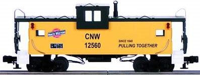 MTH O Gauge Model Trains 20-91011 CNW Extended Vision Caboose Cost Cheap Pice