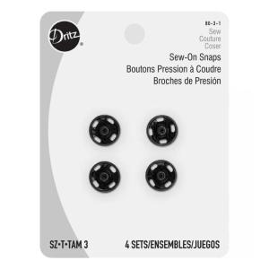Broche Presión  Negro Tamaño 3 Cheapest Pice Cheap Pice