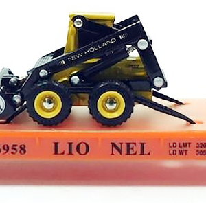 Lionel 6-16958 Lionel Depressed Center Flatcar w/Ertl New Holland Loader Outlet Nicekicks