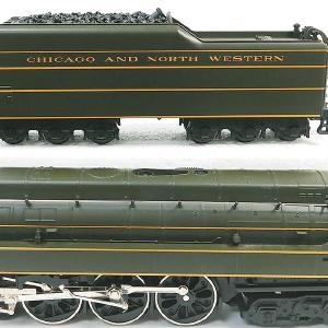 MTH O Gauge Model Trains 20-3034-1 CNW 4-6-4 E-4 Hudson Steamer #4008 w/Proto Sound Authentic