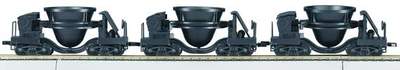 MTH O Gauge Model Trains 20-90011 3-Car Slag Car Set Sale High Quality