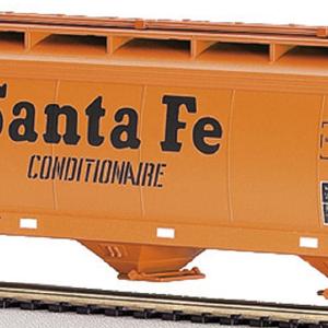 MTH O Gauge Model Trains 20-97425 Santa Fe 3-Bay Centerflow Hopper Free Shipping The Cheapest