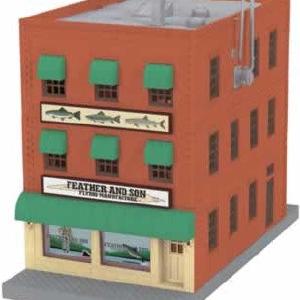 MTH O Gauge Model Trains 30-90017 Feather & Son's 3-Story Building Choice Cheap Pice
