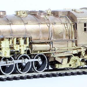 HO Brass Model Train - Van Hobbies Candian National Railroad  2-10-2 Class T-2a #4100 Unpainted Sast Cheap Pice