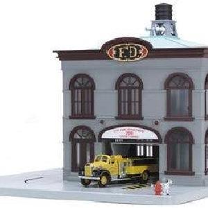 MTH O Gauge Model Trains 30-9112 Operating Fire House Latest Collections Sale Online