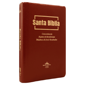 Biblia fuente de bendiciones mediana RV1960 imitación piel vino Clearance Best Pices