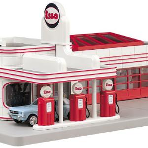 MTH O Gauge Model Trains 30-9106 Operating Esso Gas Station Online