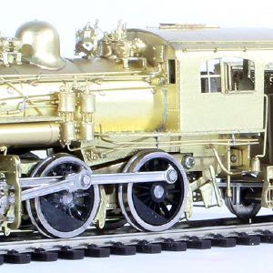 HO Brass Model Train - Pacific Fast Mail Boston & Maine Railroad 2-6-0 Class B-15 - Unpainted High Quality For Sale