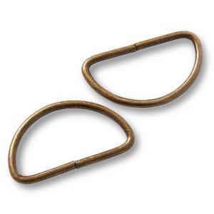 Anillo Semicirculares D 40mm latón viejo Cheap Usa Stockist