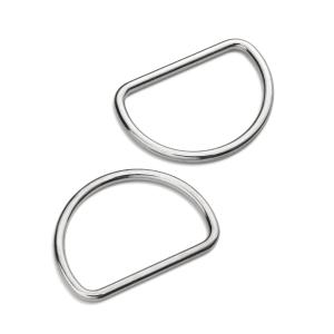 Anillo Semicirculares D 40mm plateado Cheap Sale Big Sale