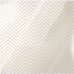 WRMK: CP Acetate Sheet - Chevron Dot w/ Gold Foil   12 x 12" Outlet New Arrival