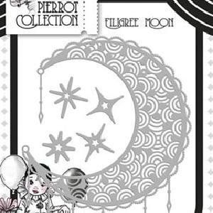 Yvonne Creations - Pierrot Collection - Filigree Moon Dies Footlocker Finishline For Sale