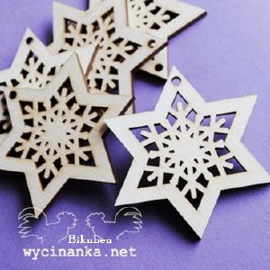Wycinanka - Plywood - Stars with Ornament How Much Cheap Online