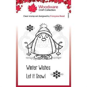 Woodware Craft Collection - Clear Stamps - Peter Penguin Outlet Looking For
