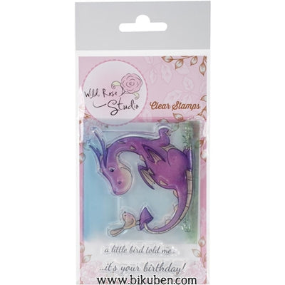 Wild Rose Studio - Clear Stamp - Dragon and Bird Latest Collections For Sale