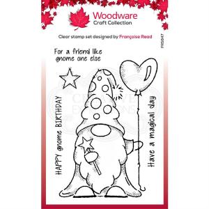 Woodware Craft Collection - Clear Stamps - Wizard Gnome Official