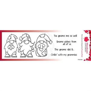 Woodware Craft Collection - Clear Stamps - Three Gnomes Sale Pick A Best