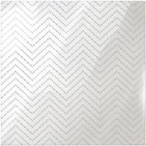 WRMK: CP Acetate Sheet - Chevron Dot w/Silver Foil   12 x 12" Cheap Sale 2025 Newest