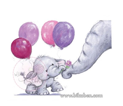 Wild Rose Studio - Clear Stamp - Bella with Mum 100% Original Sale Online