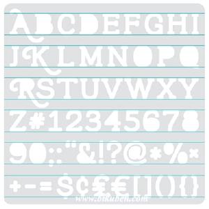 WRMK: Heatwave Stencil - SERIF Sale Fake