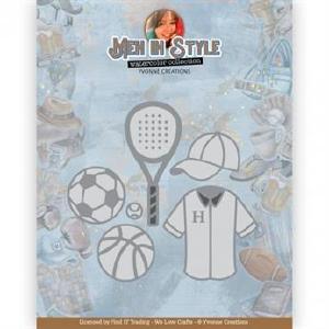 Yvonne Creations - Dies - Men in Style - Sports Countdown Package Online
