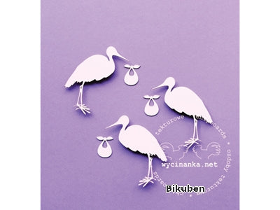 Wycinanka - Chipboard - Stork Clearance Pices