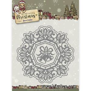 Yvonne Creations - Celebrating Christmas - Holly Circle Dies 2025 Unisex For Sale