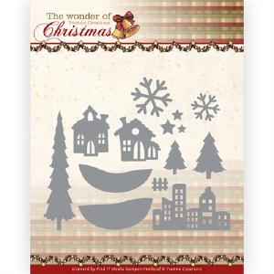 Yvonne Creations - Dies - The wonder of christmas - Landscape elements Nicekicks Online