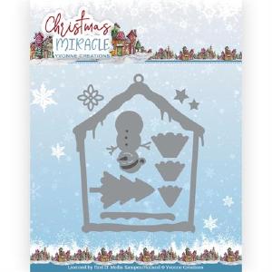 Yvonne Creations - Christmas Miracle - Snowmans house Deals Online