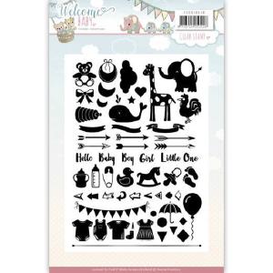 Yvonne Creations - Welcome Baby - Clear Stamps Cheap Sale Pay With Paypal