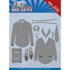 Yvonne Creations - Dies -  Big Guys - Dressed to impress Limited Edition Online