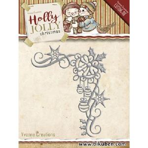 Yvonne Creations - Holly Jolly Christmas Decor Dies Outlet 2025 New