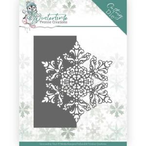 Yvonne Creations - Dies - Wintertime - Snowflake Border With Credit Card Free Shipping