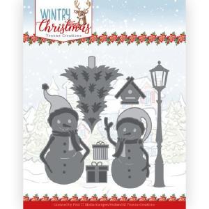 Yvonne Creations - Wintry Christmas - Dies - Snow Friends Cost Cheap Online
