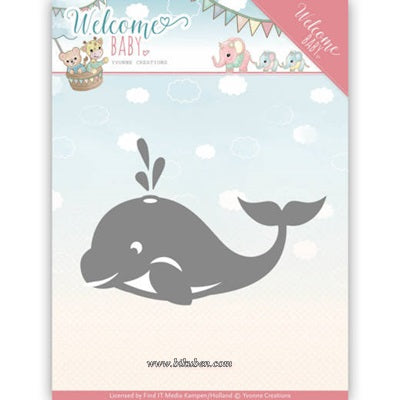 Yvonne Creations - Welcome Baby - Little Orca Dies Discount Tumblr