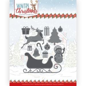 Yvonne Creations - Wintry Christmas - Dies - Ho, ho, ho snowman Best Pices Cheap Pice