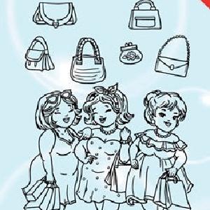 Yvonne Design - Clear Stamps - Gone Shopping Cheap Sale Supply