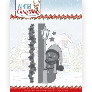 Yvonne Creations - Wintry Christmas - Dies - Peek a boo snowman Really Cheap