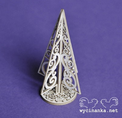 Wycinanka - Chipboard - Christmas Tree 3D Sale Best Seller