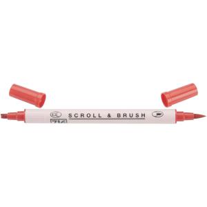 Zig - Scroll & Brush  - Pure Red Sale In China