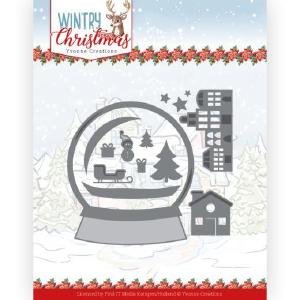 Yvonne Creations - Wintry Christmas - Dies - Snowman in snow globe Latest Collections Online
