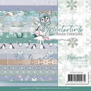 Yvonne Creations - Wintertime - Paper Pad  6x6" Outlet Cheap Online