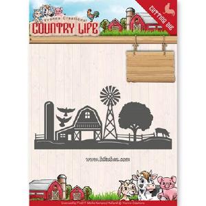 Yvonne Creations - Country Life - Border Dies Discount Best Sale