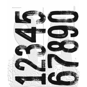 Tim Holtz Collection - Cling Stamps - Paint by number Cheap Fashionable