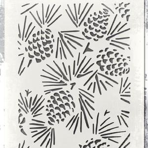 Tim Holtz - Stencil - Pinecones Discount Wiki